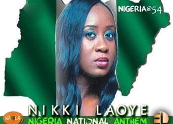 Nikki LAOYE NU NATIONAL ANTHEM 2014 HQ 1