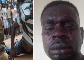 soldiers humiliate veteran musician baba fryo in lagos photos