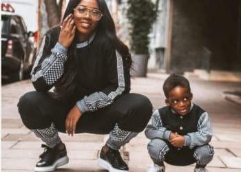 tiwa savage and son 1