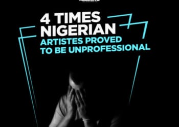 4 Times Nigerian Artistes Proved To Be Unprofessional scaled