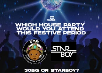 Which House Party would you attend this festive period… 30BG or Starboy