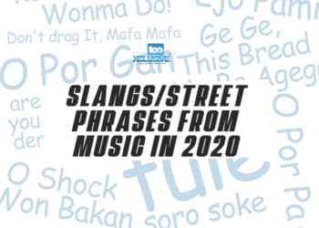 Music Slangs From 2020 Songs