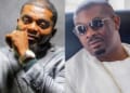 Kelly Hansome and Don Jazzy