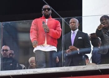 Sean Diddy Combs and Mayor Eric Adams 2023 billboard 1548