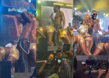 dbanj rocking ladies