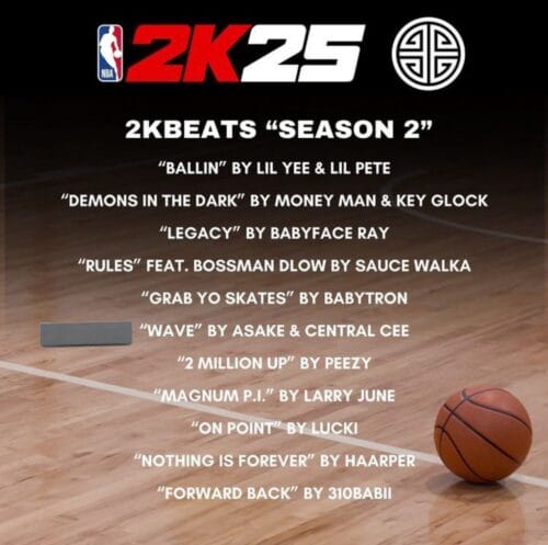 Asake & Central Cee’s Wave Features on NBA 2K25 Soundtrack