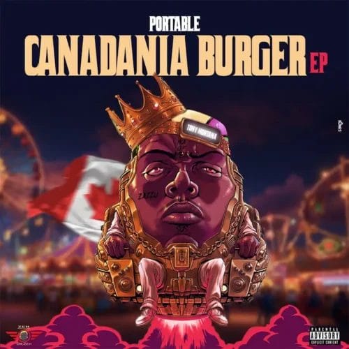Portable Drops Fourth EP of the Year: Canadania Burger 1 Portable - Canadania Burger