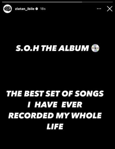 Zlatan Reveals S.O.H (Symbol of Hope) - New Album Coming Soon 2 Zlatan Announces Third Studio Album, S.O.H (Symbol of Hope)