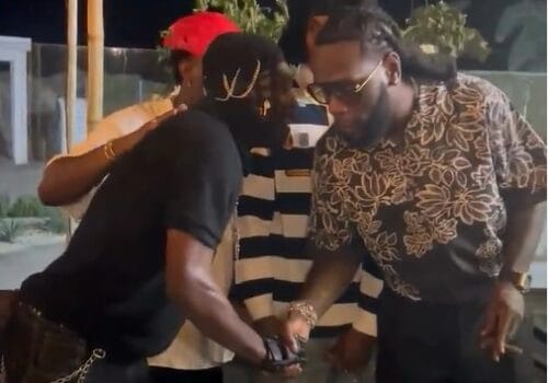 AratheJay Meets Burna Boy: A Rising Star Encounters the Giant 1 AratheJay Meets Burna Boy